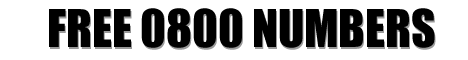 You choose your 0800 number - 0800 numbers are free to all high volume users